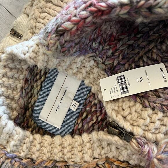 Angel of the North for Anthropologie "Aurora" cardigan Wool Alpaca Blend XS - Picture 5 of 11